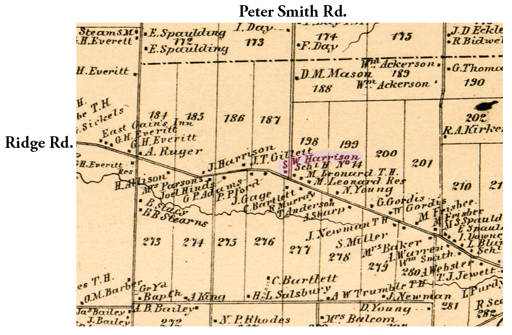 1860 Niagara Orleans Counties Mur-17 excerpt Map